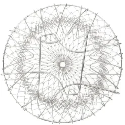 Rostfritt Stål Ångande Sköljning Hopfällbar Fryskorg Stekt Matsil Stekverktyg Tillbehör