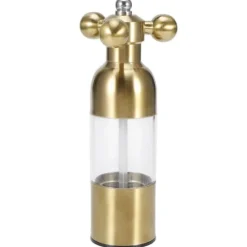 Rostfritt stål peppar salt kryddkvarn kvarn kryddmalning köksverktyg för matlagning guld