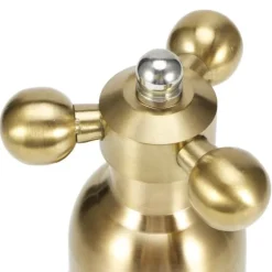 Rostfritt stål peppar salt kryddkvarn kvarn kryddmalning köksverktyg för matlagning guld