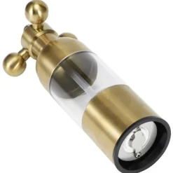 Rostfritt stål peppar salt kryddkvarn kvarn kryddmalning köksverktyg för matlagning guld