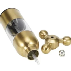 Rostfritt stål peppar salt kryddkvarn kvarn kryddmalning köksverktyg för matlagning guld