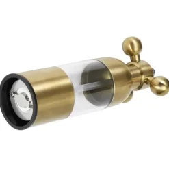 Rostfritt stål peppar salt kryddkvarn kvarn kryddmalning köksverktyg för matlagning guld