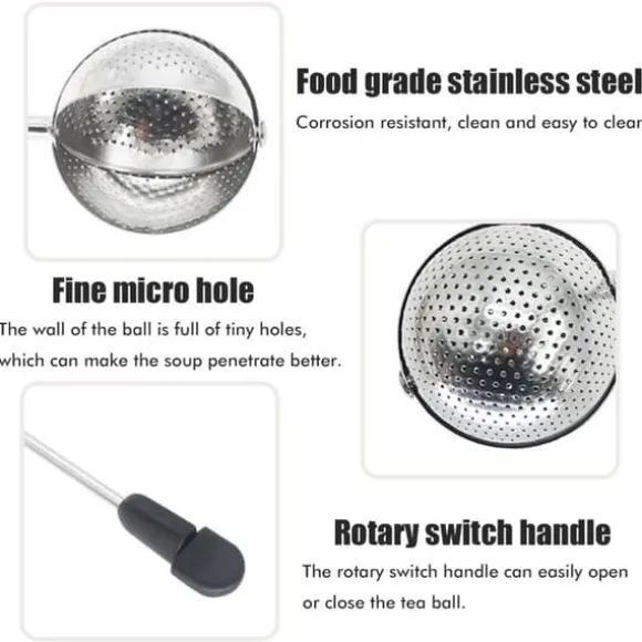 rostfritt stål pulversockerskakare duster mjölsikt pulverduster bakpulversiktar för bakverktyg