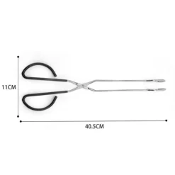 Rostfritt Stål Saxtång Mat Kött Sax Kök Mat Bakning Bröd Klämma Grill Grilltång
