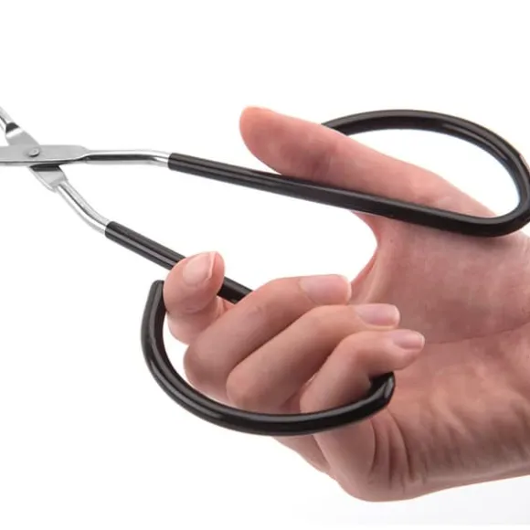 Rostfritt Stål Saxtång Mat Kött Sax Kök Mat Bakning Bröd Klämma Grill Grilltång