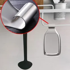 Rostfritt Stål Skedstöd Spis Skedhållare för Kök Spatel Slevborste Köksredskap