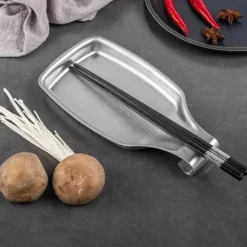 Rostfritt Stål Skedstöd Spis Skedhållare för Kök Spatel Slevborste Köksredskap