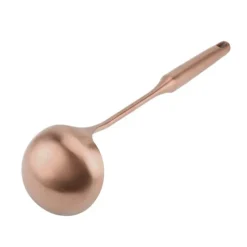 Rostfritt Stål Slev Sked Stor Soppslev Köksspatel Turner Matlagningsverktyg Rose Gold 02#