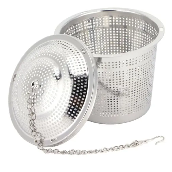 rostfritt stål tefilter kryddblandare boll tebryggare för kökste