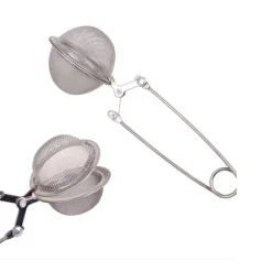 Rostfritt Stål Tesil Set - 4.5cm & 5cm Teinfusioner för Lösa Teer