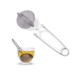 Rostfritt Stål Tesil Set - 4.5cm & 5cm Teinfusioner för Lösa Teer