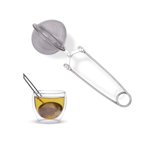 Rostfritt Stål Tesil Set - 4.5cm & 5cm Teinfusioner för Lösa Teer