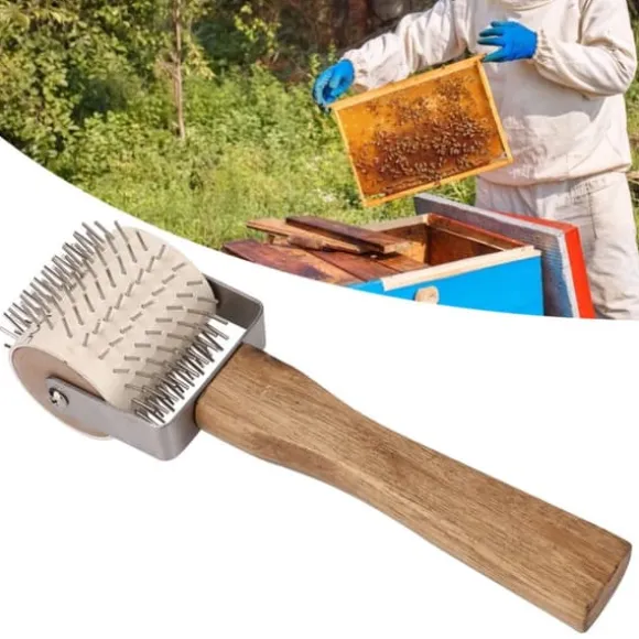 Rostfritt stålvalstyp propolisuppsamlare honungsutvinningsverktyg biodlingstillbehör