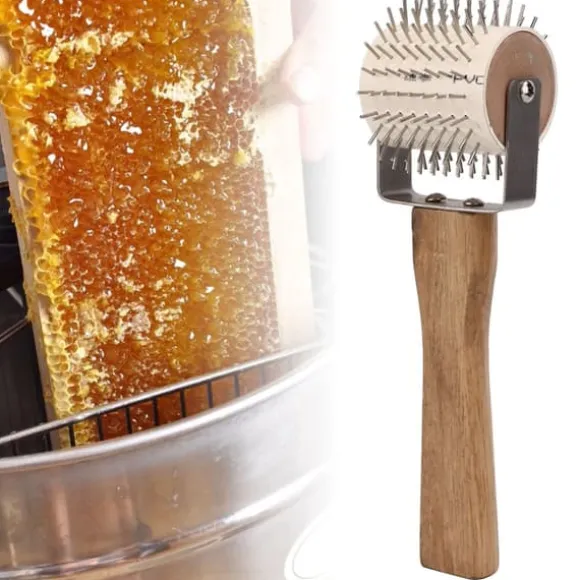 Rostfritt stålvalstyp propolisuppsamlare honungsutvinningsverktyg biodlingstillbehör