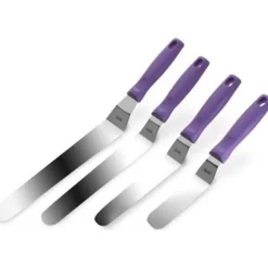 ROSTFRITT VINKEL SPATEL 15 CM PLASTHANDTAG