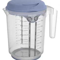 Rotho Fresh blandningskopp med stänkskydd 1,5 l Horizon Blue