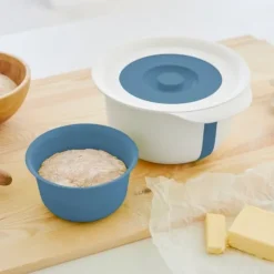 Rotho Fresh blandningsskål med stänkskydd 4L Horizon Blue