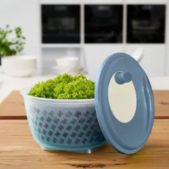 Rotho Fresh Salladsslunga 4,5L Horizon Blå/Transparent