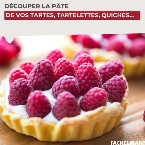 Roulette för att skära deg 18 cm Fackelmann Oval begränsad utgåva