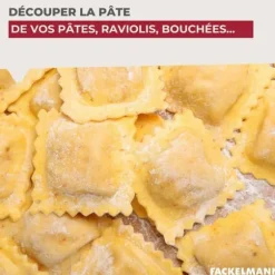 Roulette för att skära deg 18 cm Fackelmann Oval begränsad utgåva