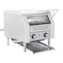 Royal Catering - Brödrost med rullande band - 2200 watt - 7 hastighetsgrader - 3 lägen