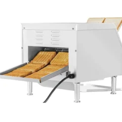 Royal Catering - Brödrost med rullande band - 2200 watt - 7 hastighetsgrader - 3 lägen