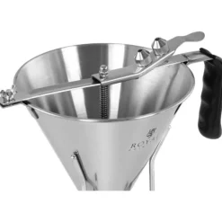 Royal Catering - Doseringstratt - 1,8 L - Rostfritt stål - 3 spritstyllar - Ergonomiskt handtag
