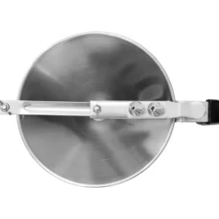 Royal Catering - Doseringstratt - 1,8 L - Rostfritt stål - 3 fyllningsspetsar - Stativ med droppbricka