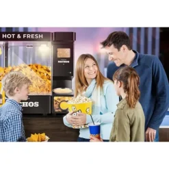 Royal Catering - Professionell såsdispenser - Nacho-ost - Modern design - 3,5 l - 55 - 80 °C - Svart