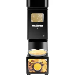 Royal Catering - Professionell såsdispenser - Nacho-ost - Modern design - 3,5 l - 55 - 80 °C - Svart