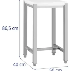 Royal Catering - Slaktblock - 40 x 50 cm - Arbetshöjd: 86,5 cm