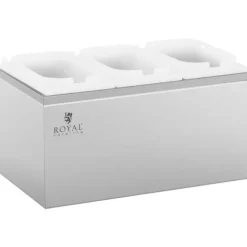 Royal Catering - Såsdispenser - 3 pumpar - 3 x 2 l