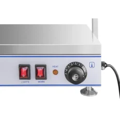 Royal Catering - Värmeplatta med 3 halogenlampor - 1550 W