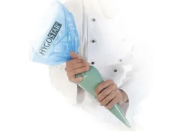 Rörpåse LDPE blå 530x280mm Extra stark 80my 100st/rulle