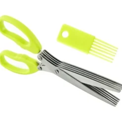 Örtsax, kökssax, multifunktionssax i rostfritt stål Flerskiktssaxverktyg