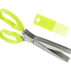 Örtsaxar, kökssaxar, multifunktionssaxar i rostfritt stål med flera lager skärverktyg[1217]