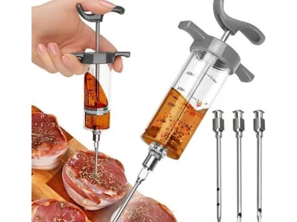 Ruhhy köttinjektor + 3 nålar Ruhhy 23055