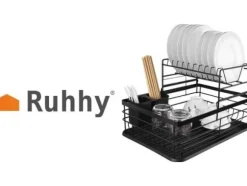 Ruhhy Tvådelad diskmaskinstork Ruhhy 19163