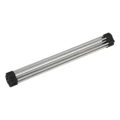 Rullbart Diskställ i Rostfritt Stål - Hopvikbart 45 x 23 cm