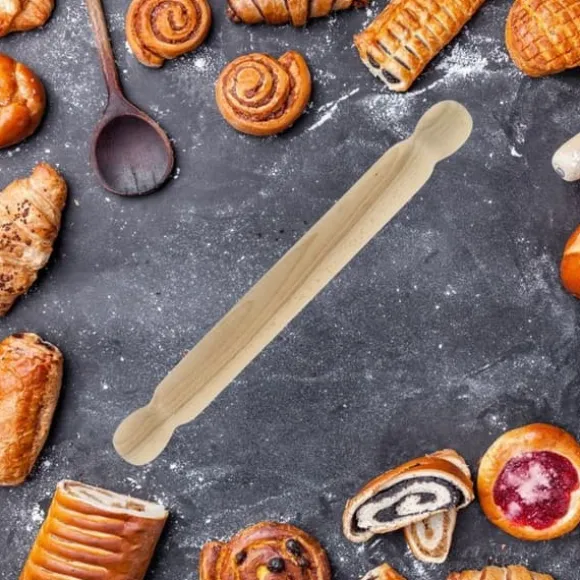 Rullbräda i trä 40 cm Fackelmann Wood Edition