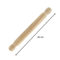 Rullbräda i trä 40 cm Fackelmann Wood Edition