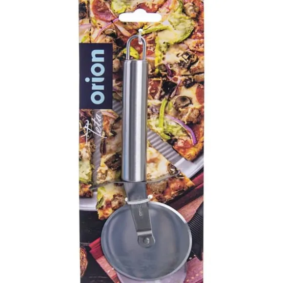 Rund pizzaskärare i stål, 20,5 cm