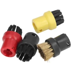 Runda små borsthuvuden ångrengöringsborstar för Karcher SC1 SC2 SC3 SC4 SC5 SC7