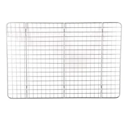 Rutigt kylställ 304 rostfritt stål rutnät Deformationsmotstånd Bakgaller för hembakeri Brödkaka Cookie