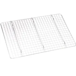 Rutigt kylställ 304 rostfritt stål rutnät Deformationsmotstånd Bakgaller för hembakeri Brödkaka Cookie