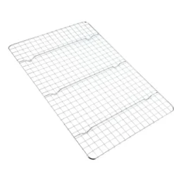 Rutigt kylställ 304 rostfritt stål rutnät Deformationsmotstånd Bakgaller för hembakeri Brödkaka Cookie