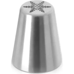 Rysk snöflingedekorationsspets i stål