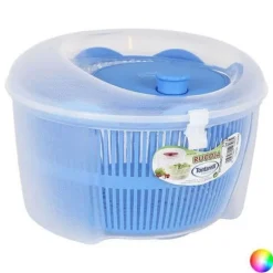 Salladcentrifug - Tontarelli - 4,5 L - Plast - Transparent - Ø 24,5 cm