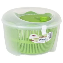 Salladcentrifug - Tontarelli - 4,5 L - Plast - Transparent - Ø 24,5 cm