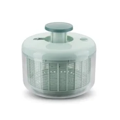 Sallads centrifug - LIVOO - MEN434 - 4,2 L - Centrifugering via tryckare - Avtappningskorg - Diskmaskin-kompatibel